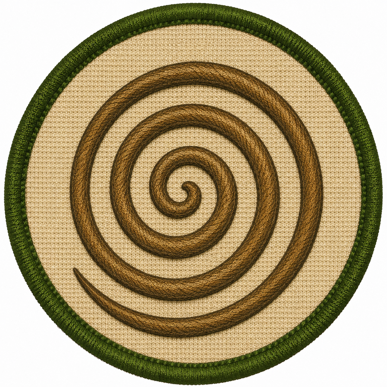 Badge Espiral Hipnótica