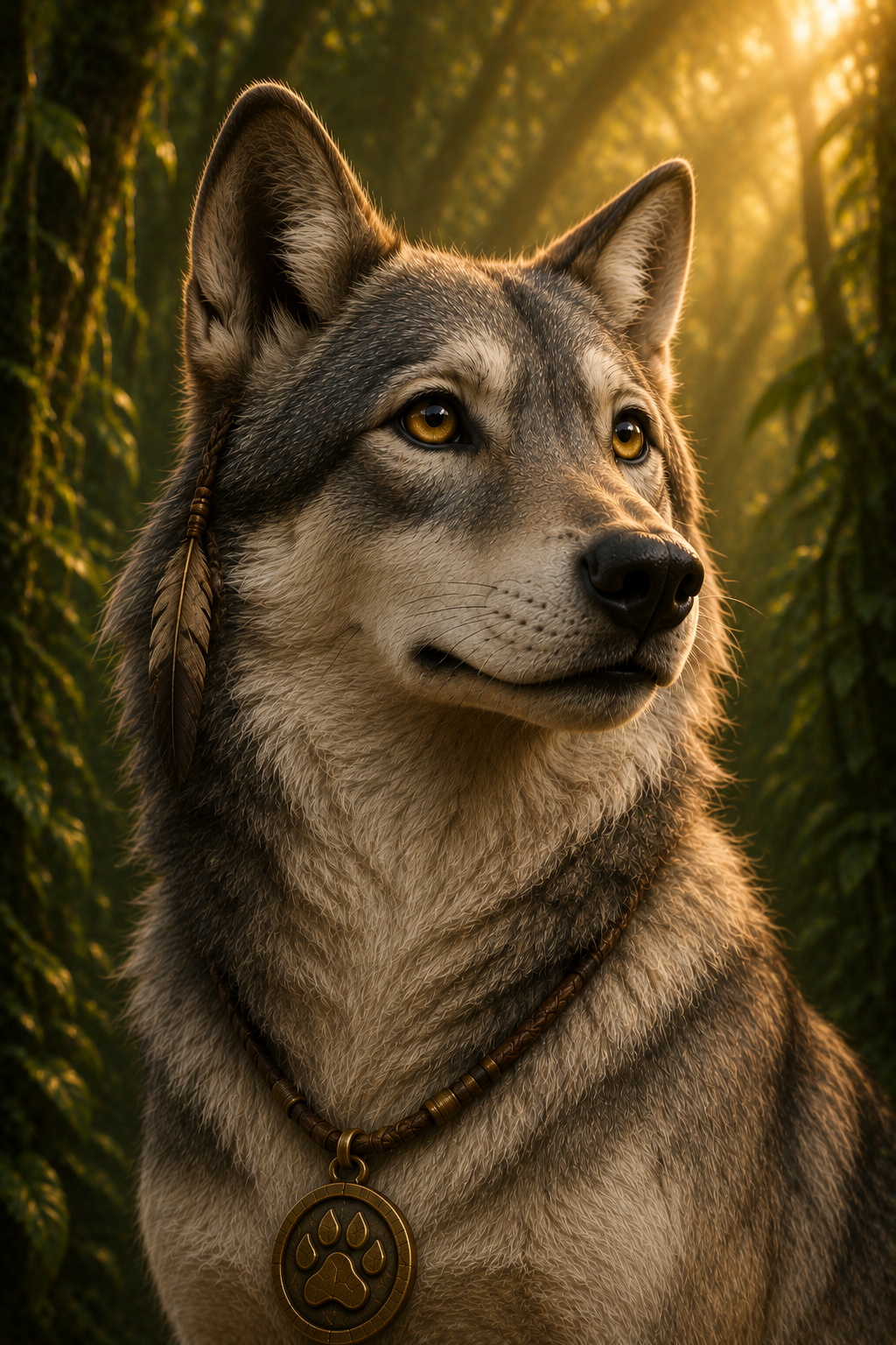 Retrato de Leela