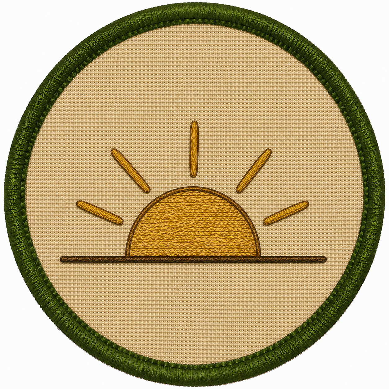 Badge Sol Nascente