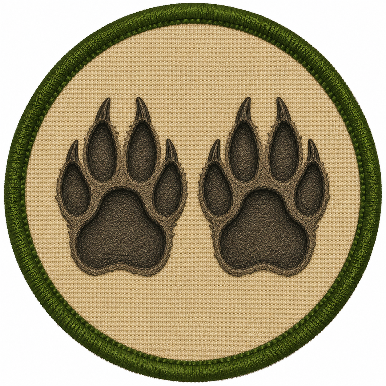 Badge Dois Rastros Paralelos